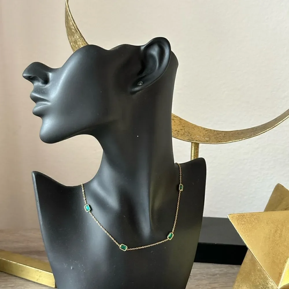 Dainty chain necklace N736